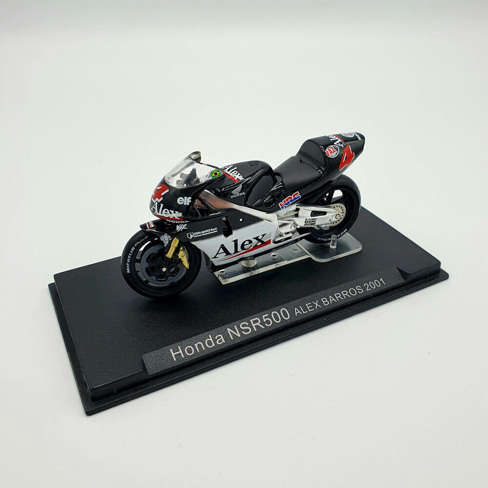 EBOND Modellino Honda NSR 500 Alex Barros 2001 Scala 1:24 S002.