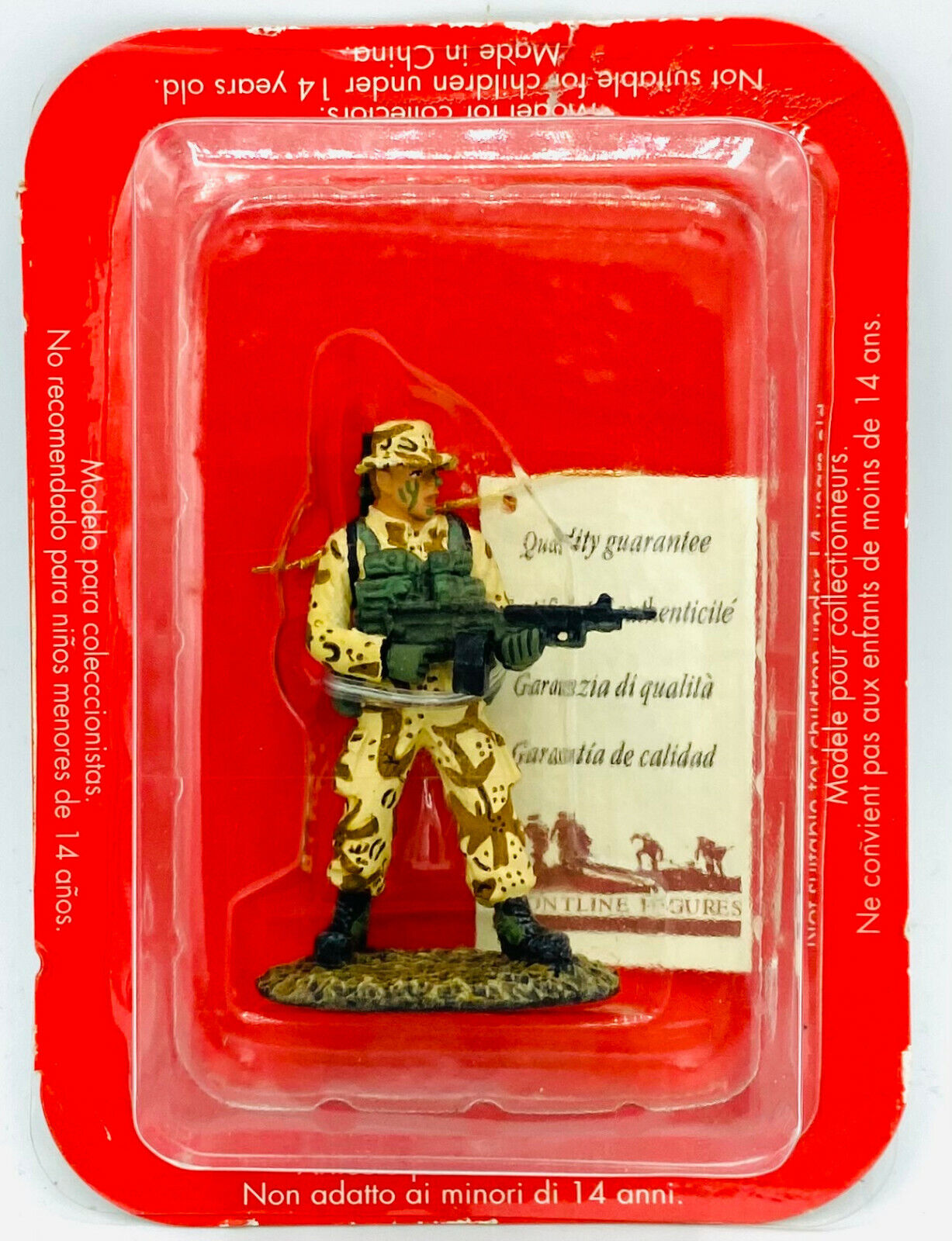 EBOND Soldatino In Piombo Navy Seal USA - Frontaline Figures - 0216