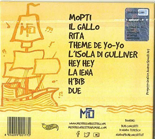 EBOND Med Free Orkestra - L'isola Di Gulliver 5016 CD CDS001434