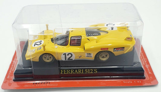 EBOND Modellino Ferrari 512S - Die cast - Scala 1:43 S019.