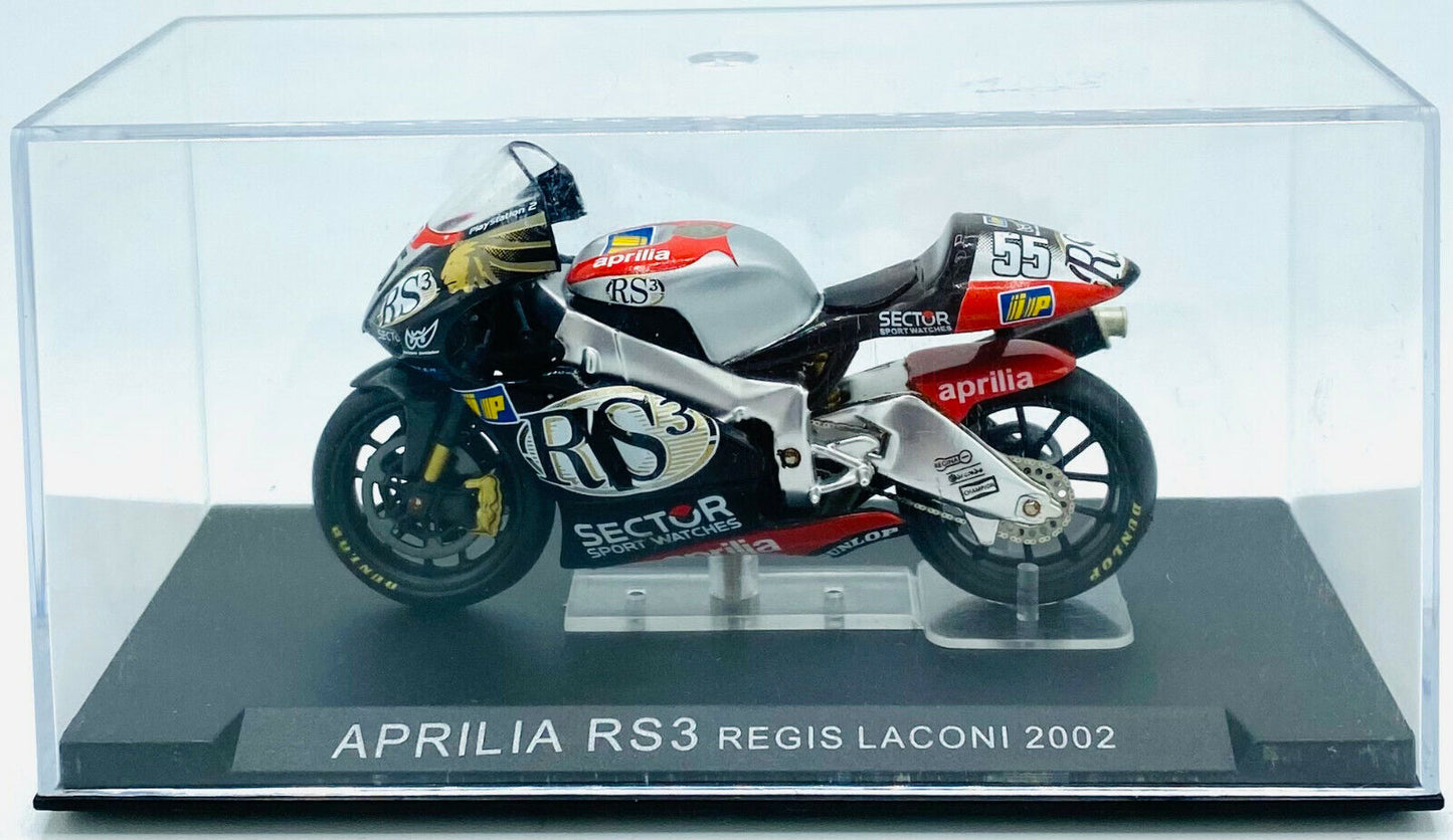 EBOND Modellino Aprilia RS3 Regis Laconi - 2002 - Die Cast - 1:24 - 0241