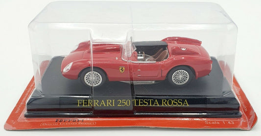 EBOND Ferrari 250 Testa Rossa - rosso - Die cast - Scala 1:43 S021.
