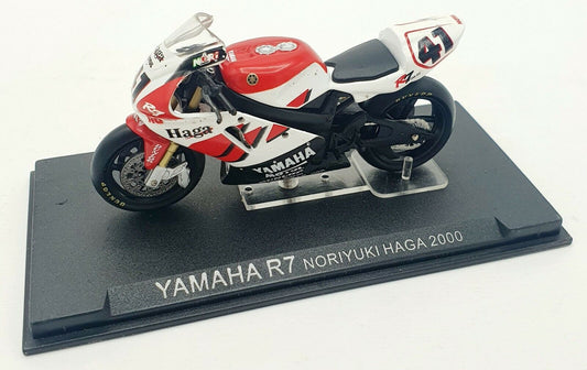 EBOND Moto Yamaha R7 Noriyuki Haga 2000 - Die cast - Scala 1:24 - S046.