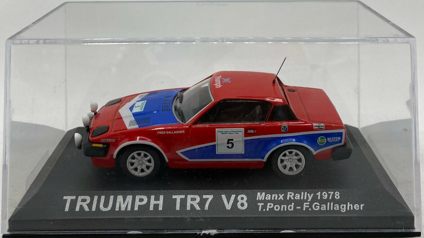 EBOND Triumph TR7 V8 Manx Rally 1978 T.Pond F.Gallagher - Die Cast 1:43 - 0147