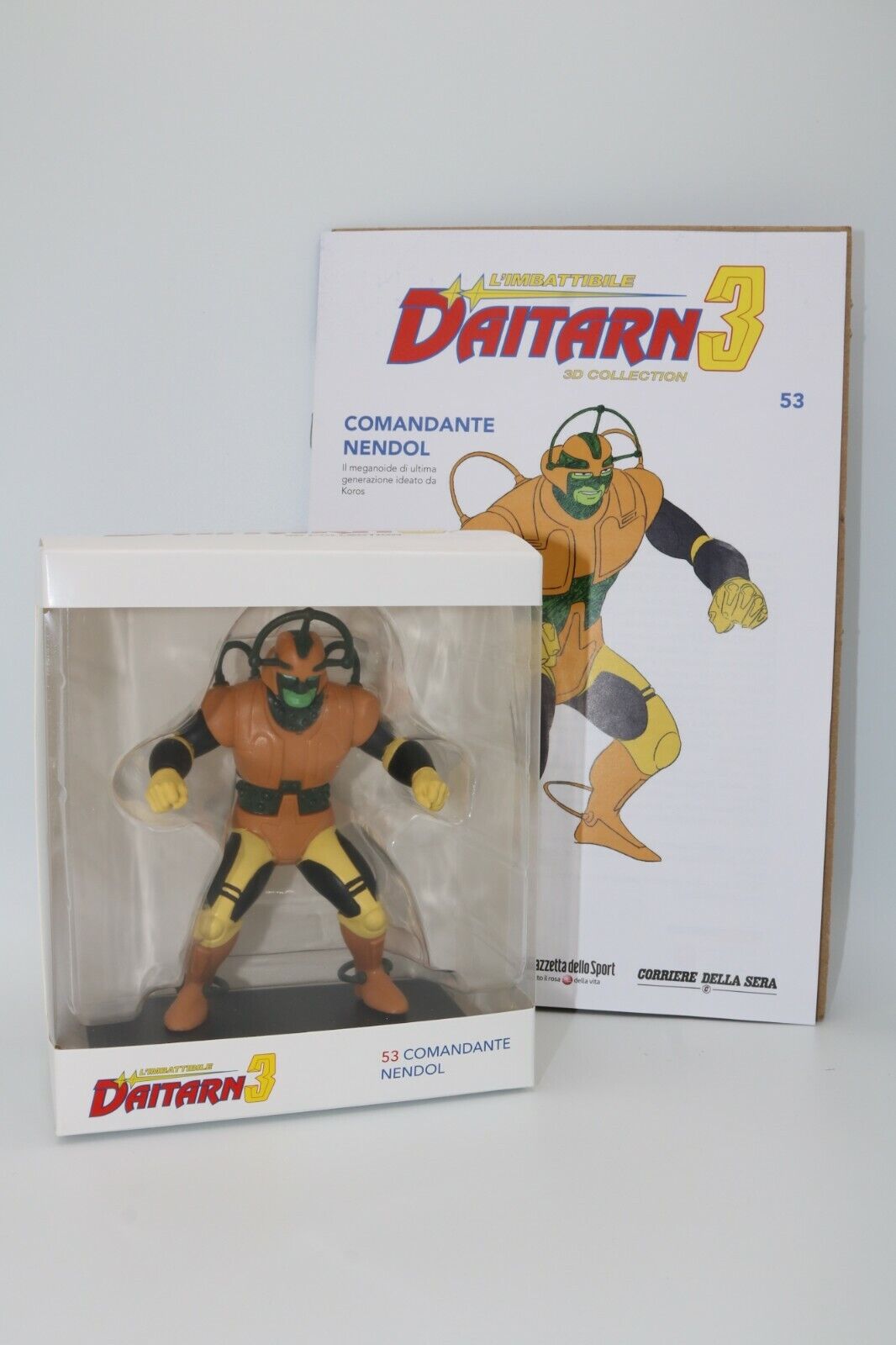 EBOND L'Imbattibile Daitarn 3 3D Collection 53 COMANDANTE NENDOL Figure