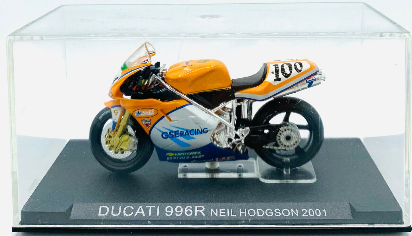 EBOND Modellino Ducati 996R Neil Hodgson - 2001 - Die Cast - 1:24 - 0173