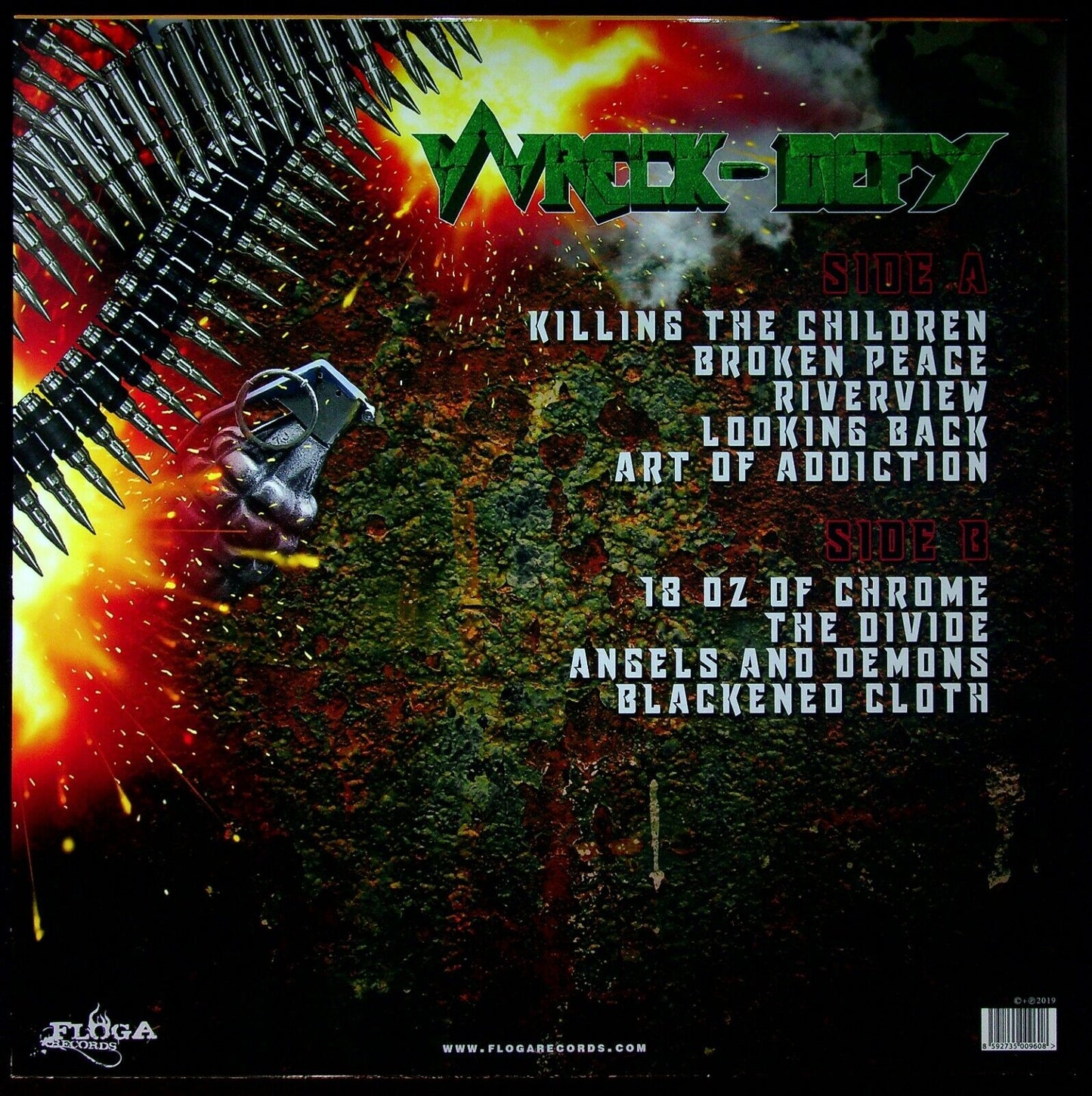 EBOND Wreck-defy - Remnants Of Pain Vinile V058112