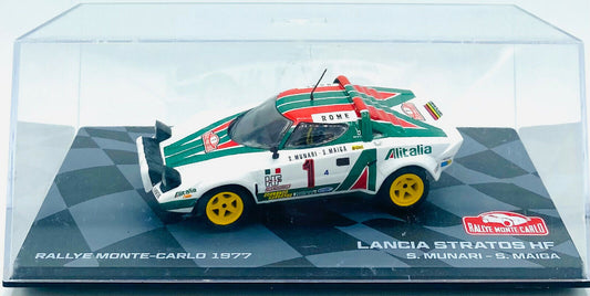 EBOND Lancia Stratos HF Rallye Monte Carlo 1977 S.Munari S.Maiga - 1:43 - 0260