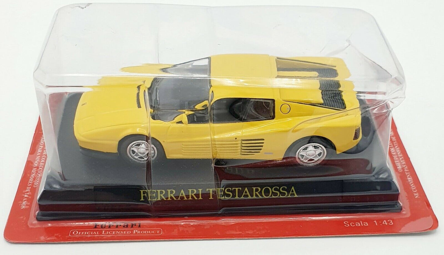 EBOND Modellino Ferrari Testarossa - Die cast - Scala 1:43 S021.