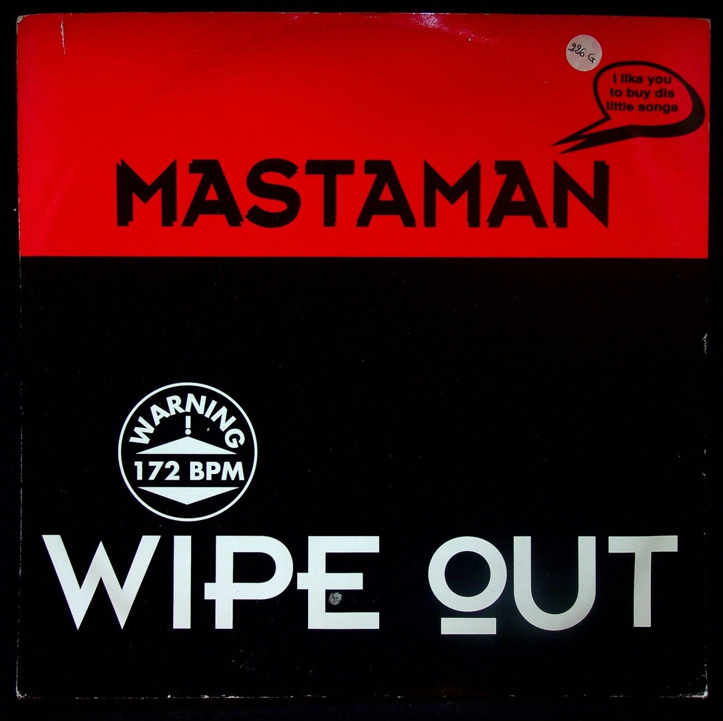 EBOND Mastaman - Wipe Out Vinile V058142