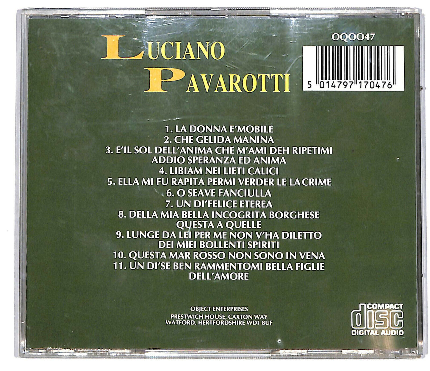 EBOND Luciano Pavarotti - The Collection CD CD034443