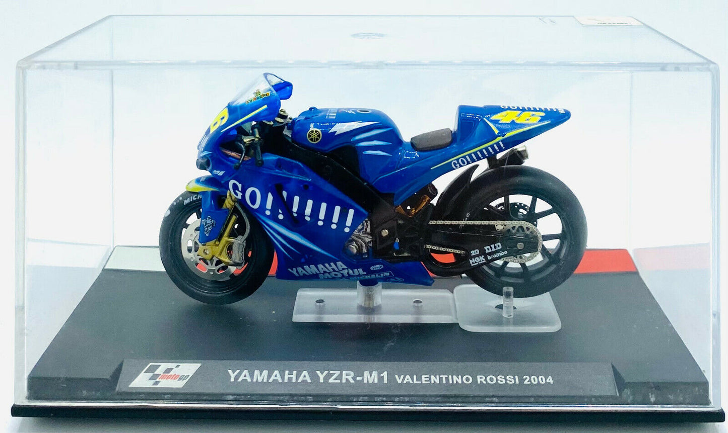 EBOND Modellino Yamaha YZR M1 - Valentino Rossi - 2004 - Die Cast - 1:24 - 0210