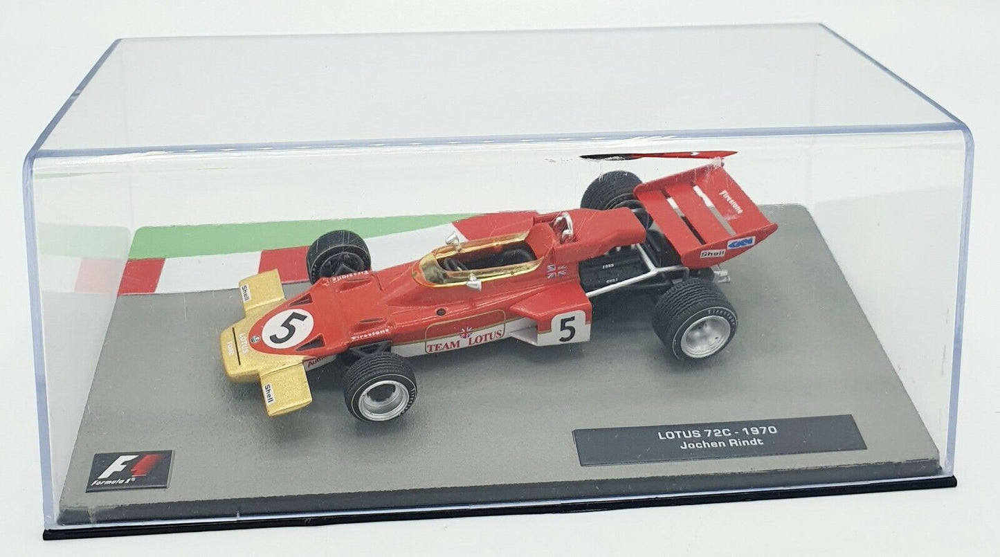 EBOND Modellino Lotus 72C - 1970 - Jochen Rindt - Die cast - 1:43 S035.