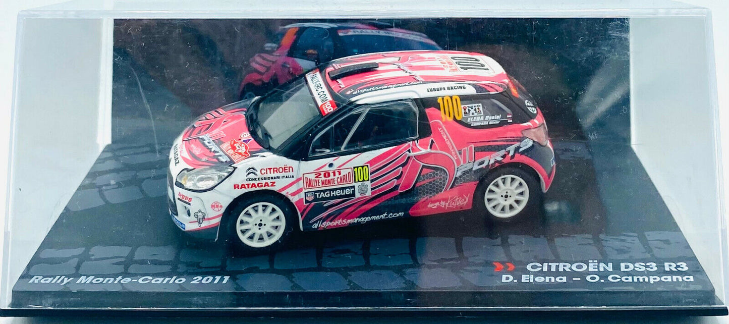 EBOND Citroen DS3 R3 Rally Monte Carlo 2011 D.Elena O.Campana - 1:43 - 0260