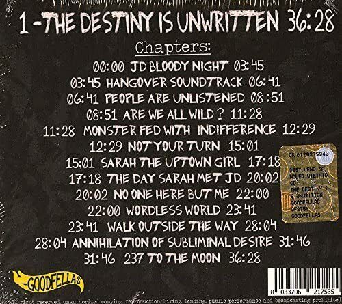 EBOND Vanz - The Destiny Is Unwritten 5016 CD CDS001444