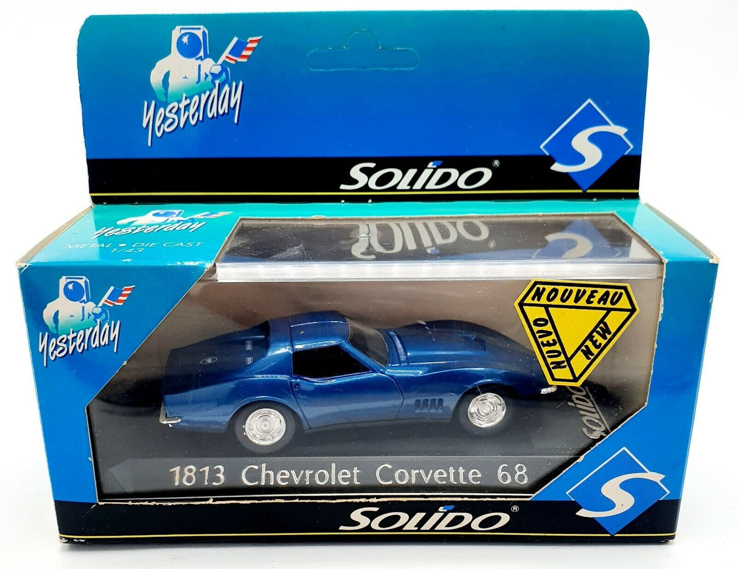 EBOND Modellino 1813 Chevrolet Corvette 68 - Solido - 1:43 - 0110.