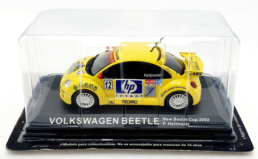 EBOND Volkswagen Beetle New Beetle Cup 2002 F.Heitmeier - giallo - 1:43 - 0082.