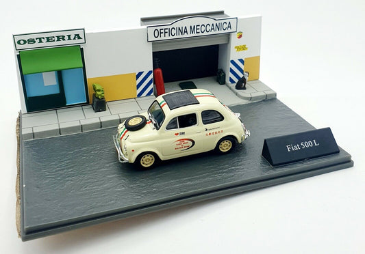 EBOND Modellino Auto Fiat 500L - Diorama - Die cast - Scala 1:43 - 0064.