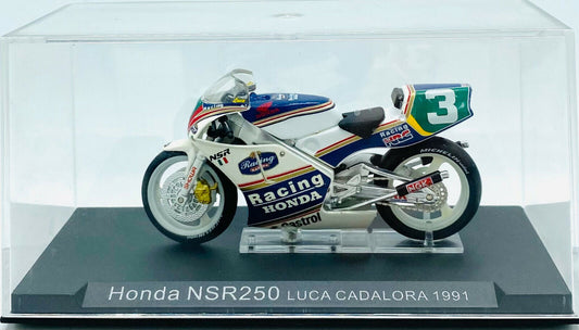 EBOND Modellino Honda NSR250 Luca Cadalora - 1991 - Die Cast - 1:24 - 0241