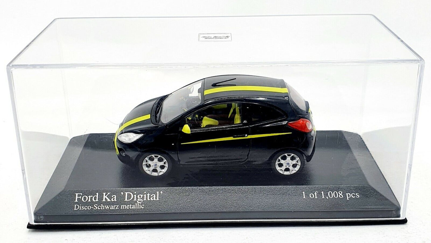EBOND Ford Ka Digital - Disco-Schwarz metallic - Minichamps - 1:43 - 0107.