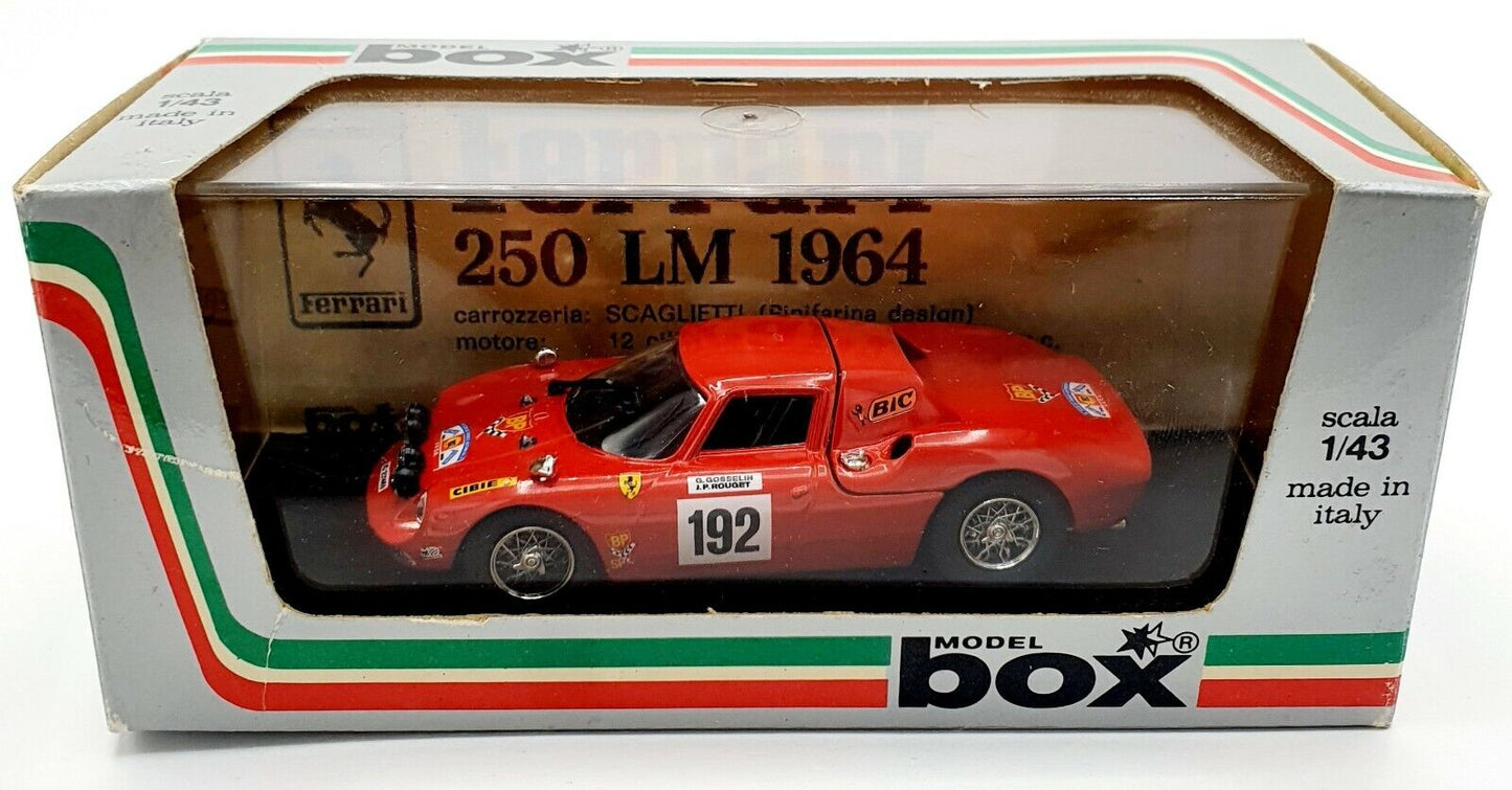 EBOND Modellino Ferrari 250 LM 1964 - Model Box - 1:43 - 0114.