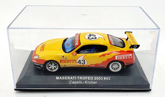 EBOND Maserati Trofeo 2003 &43 Capelli Kroher - giallo - Die cast - 1:43 0090.