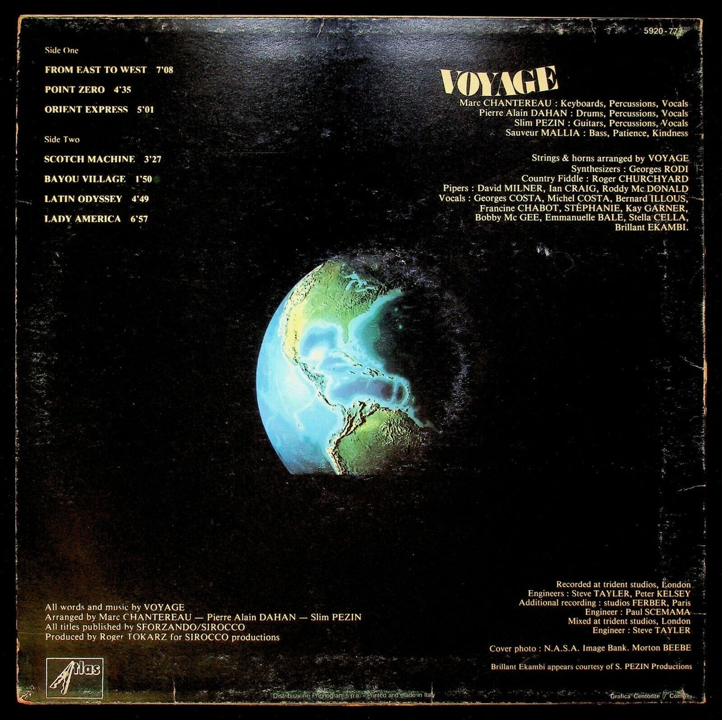 EBOND Voyage ‎- Voyage Vinile V063079