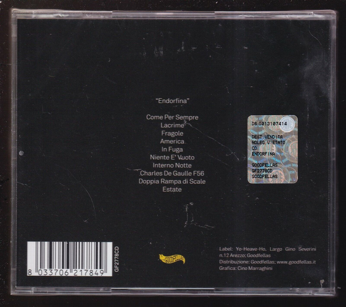 EBOND Sarno Roberto - Endorfina5016 CD CDS001427