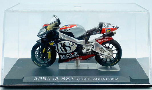 EBOND Modellino Moto Aprilia RS3 Regis Laconi - 2002 - Die Cast - 1:24 - 0271