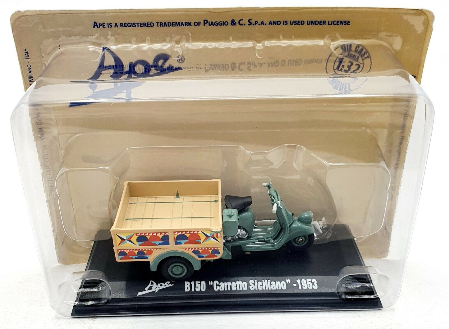 EBOND Ape B150 Carretto Siciliano - 1953 - Die cast - 1:32 - 0111.