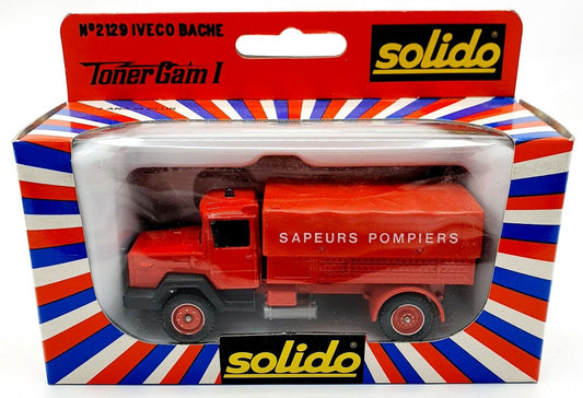 EBOND Modellino Solido IVECO Bache - Sapeurs Pompiers - 1:43 - 0122.