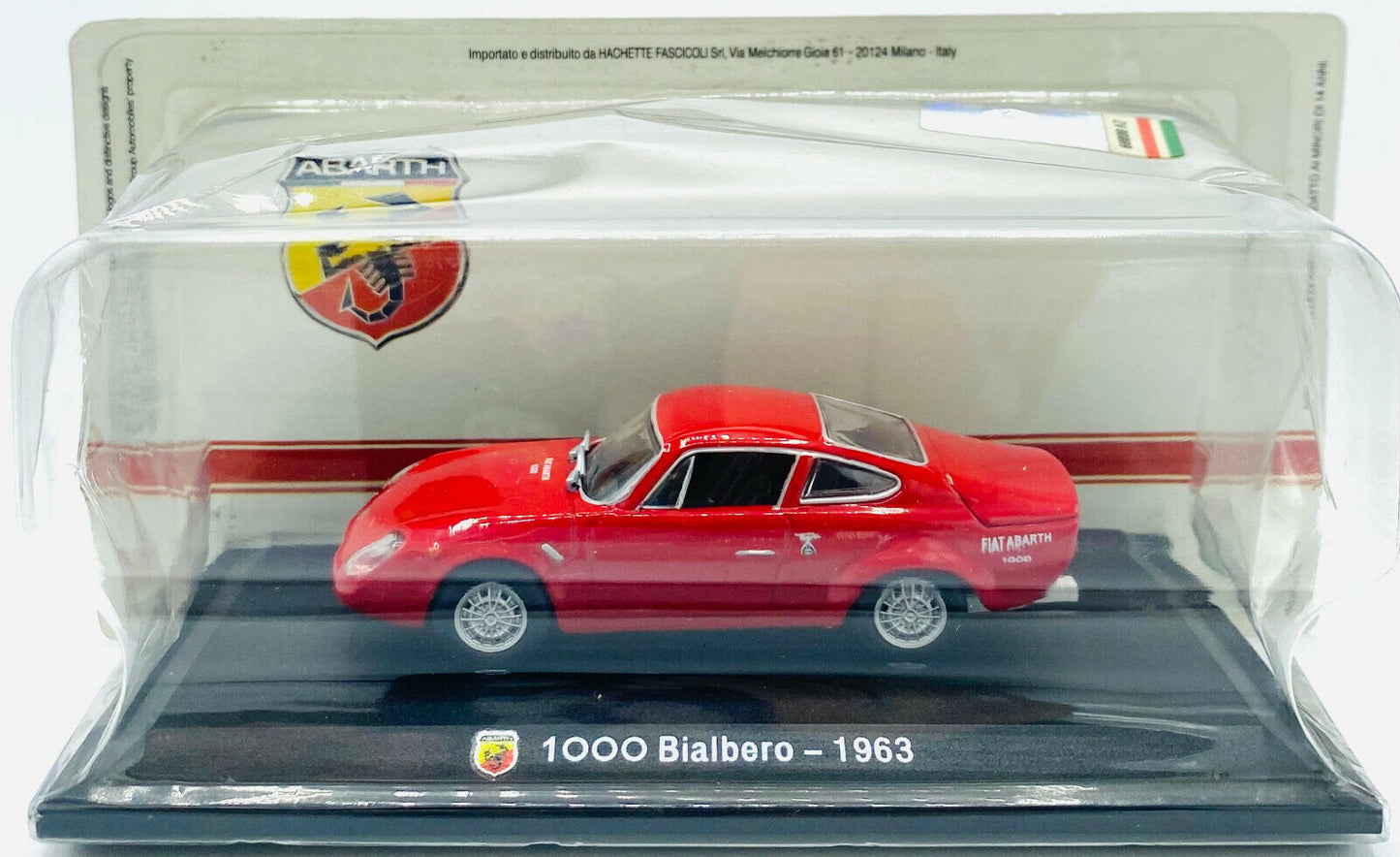 EBOND Modellino Abarth 1000 Bialbero - 1963 - Die cast - 1:43 - 0171