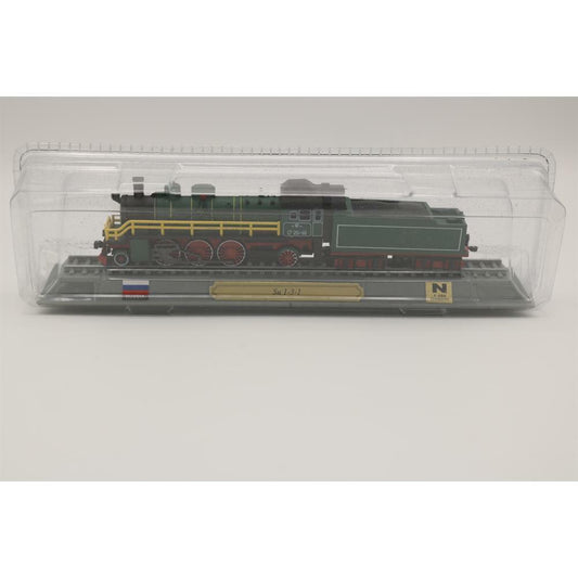 EBOND Modellino Statico Locomotiva Su 1-3-1 Russia Scala N 1:160 Del Prado - S003