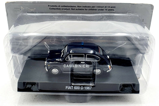 EBOND Carabinieri Fiat 600 D - 1967 - Die cast - 1:43 - 0111.