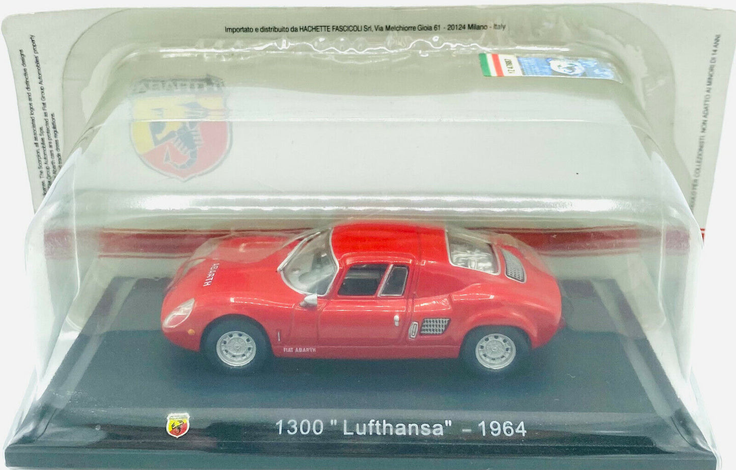 EBOND Modellino Abarth 1300 Lufthansa - 1964 - Die Cast - 1:43 - 0165