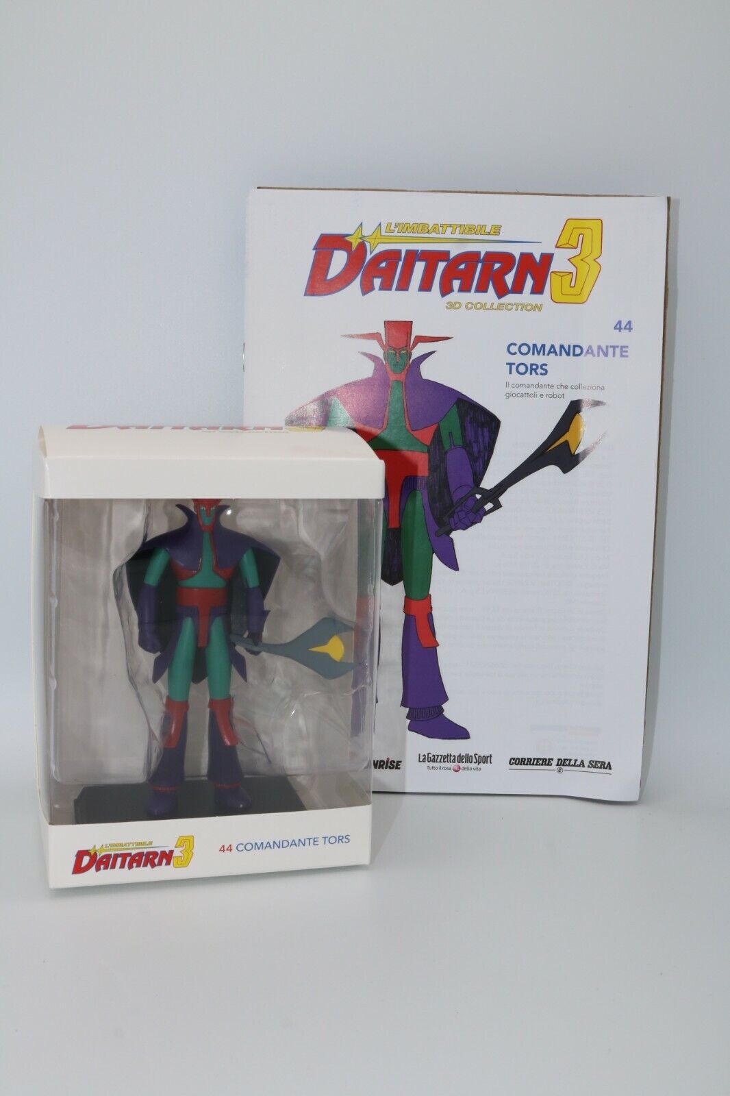 EBOND L'Imbattibile Daitarn 3 3D Collection 44 COMANDANTE TORS Figure