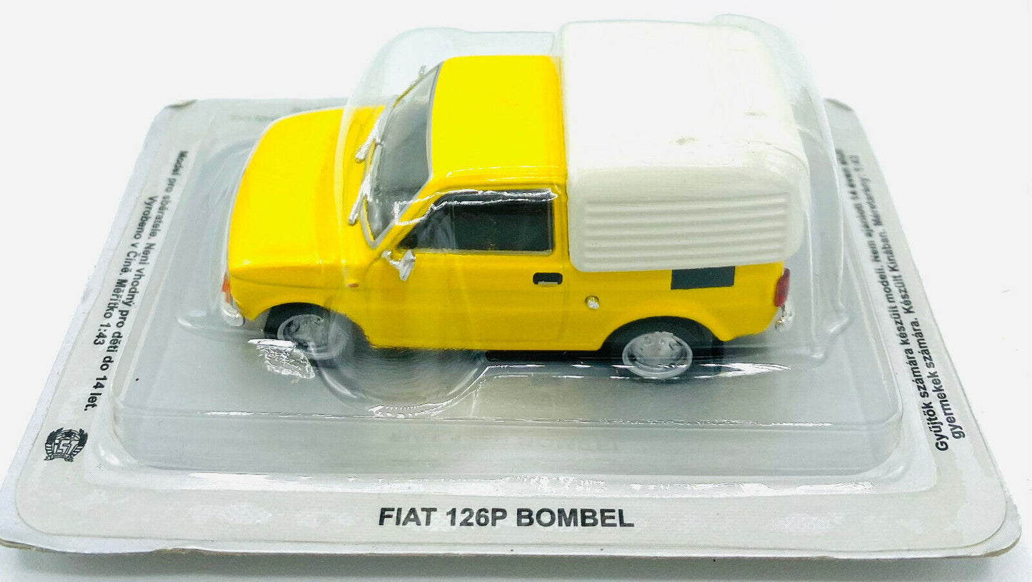 EBOND Modellino Fiat 126P Bombel - Die cast - 1:43 - 0182