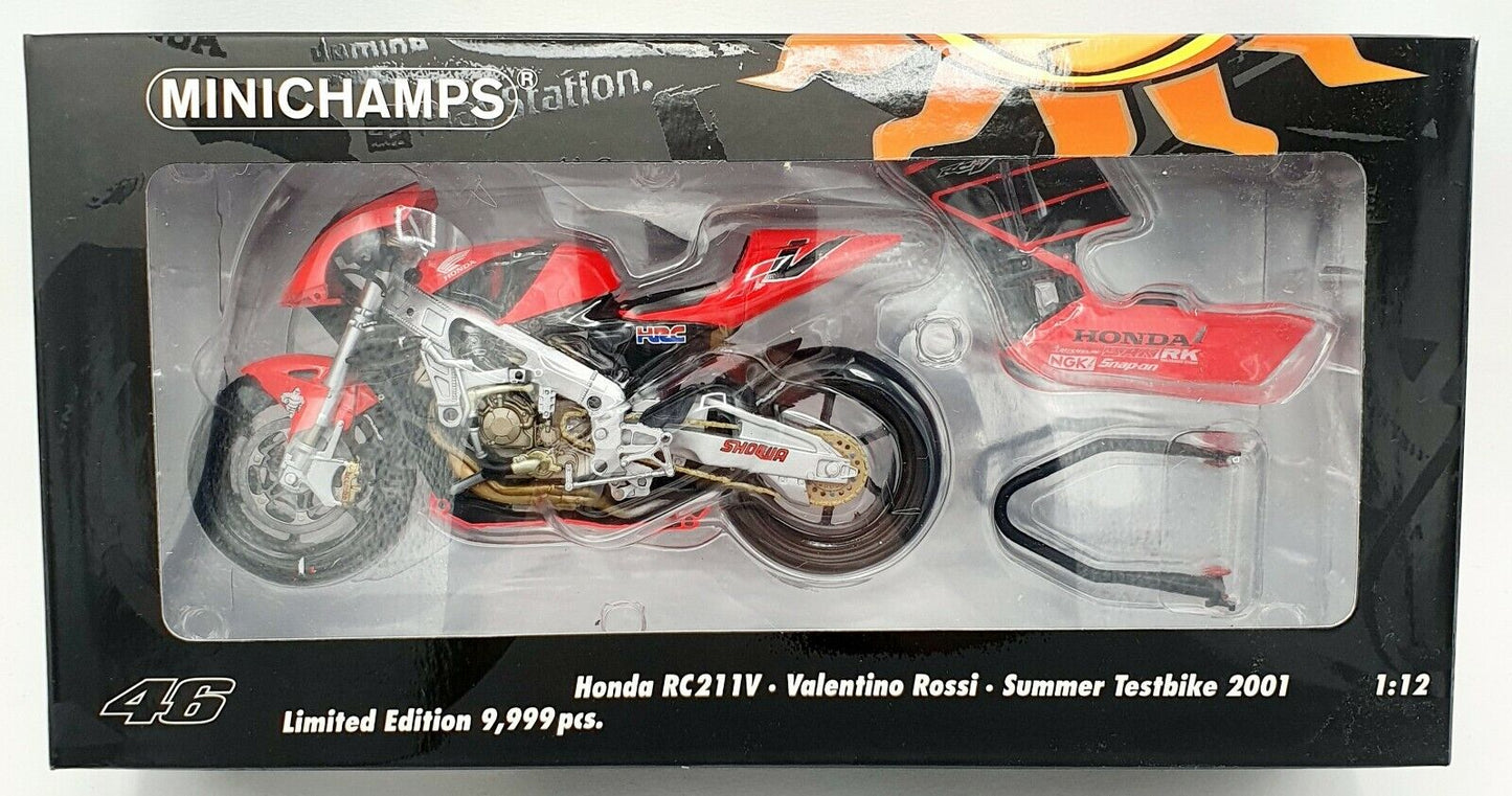 EBOND Honda RC211V - Valentino Rossi - Summer Testbike 2001 - 1:12 - S039.