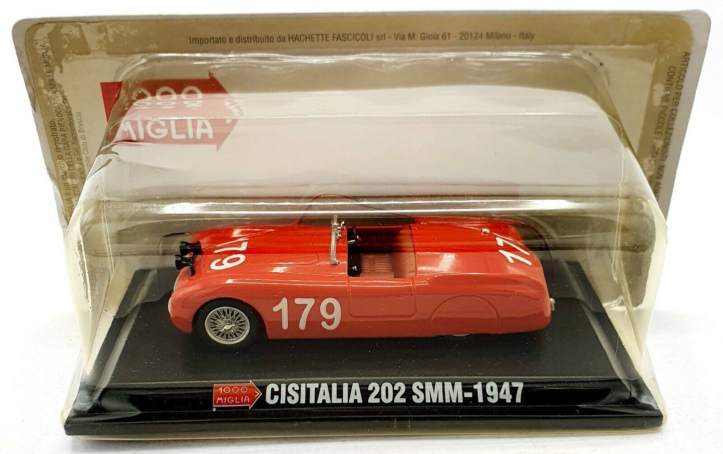 EBOND Modellino Cisitalia 202 SMM - 1947 - 1:43 - 0113.