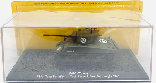 EBOND Carro Armato M4A3 76mm - 761st Tank Battalion Germany - 1945 - 1:72 - 0182