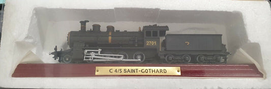 EBOND Modellino DIE CAST C 4/5 Saint - Gothard - LOCOMOTIVE 1/100 - 0135.