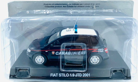 EBOND Modellino Fiat Stilo 1.9 JTD - 2001 - Carabinieri - Die Cast - 1:43 - 0181