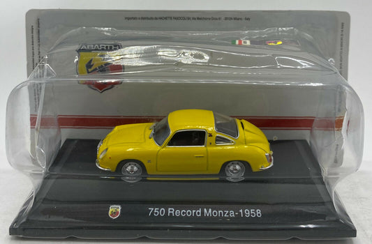 EBOND Modellino Abarth 750 Record Monza - 1958 - Die Cast - 1:43 - 0148