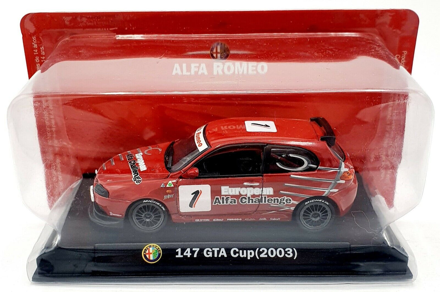 EBOND Modellino Alfa Romeo GTA Cup - 2003 - Die cast - 0127.