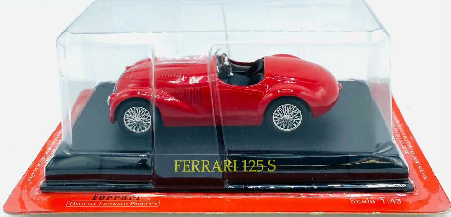 EBOND Modellino Ferrari 125 S - Die cast - 1:43 - 0190