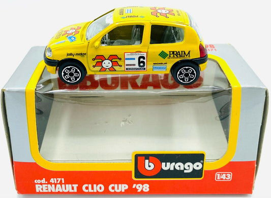 EBOND Renault Clio Cup - 1998 - Cod: 4171 - Burago - 1:43 - 0200