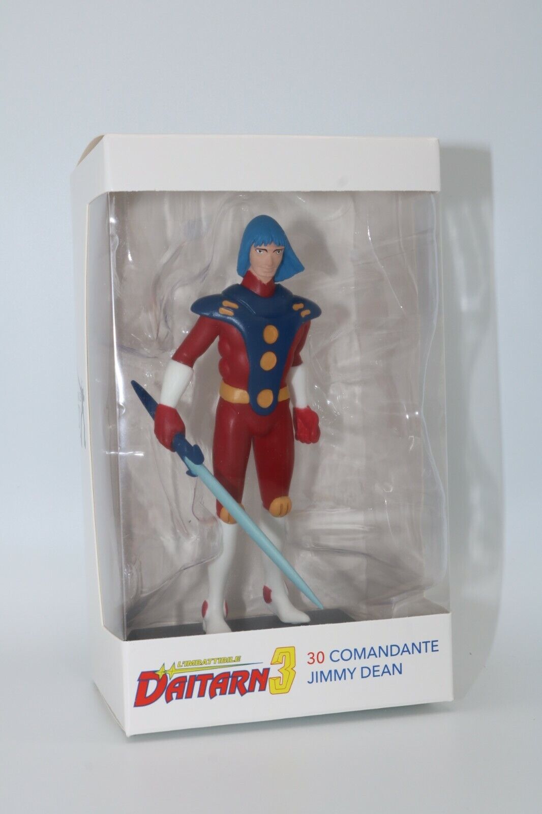 EBOND L'Imbattibile Daitarn 3 3D Collection 30 COMANDATE JIMMY DEAN Figure