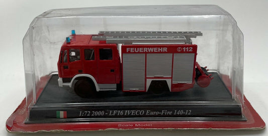 EBOND Modellino Die Cast 2000 - LF16 IVECO Euro-Fire 140 - 12 - 1:72 - 0122.