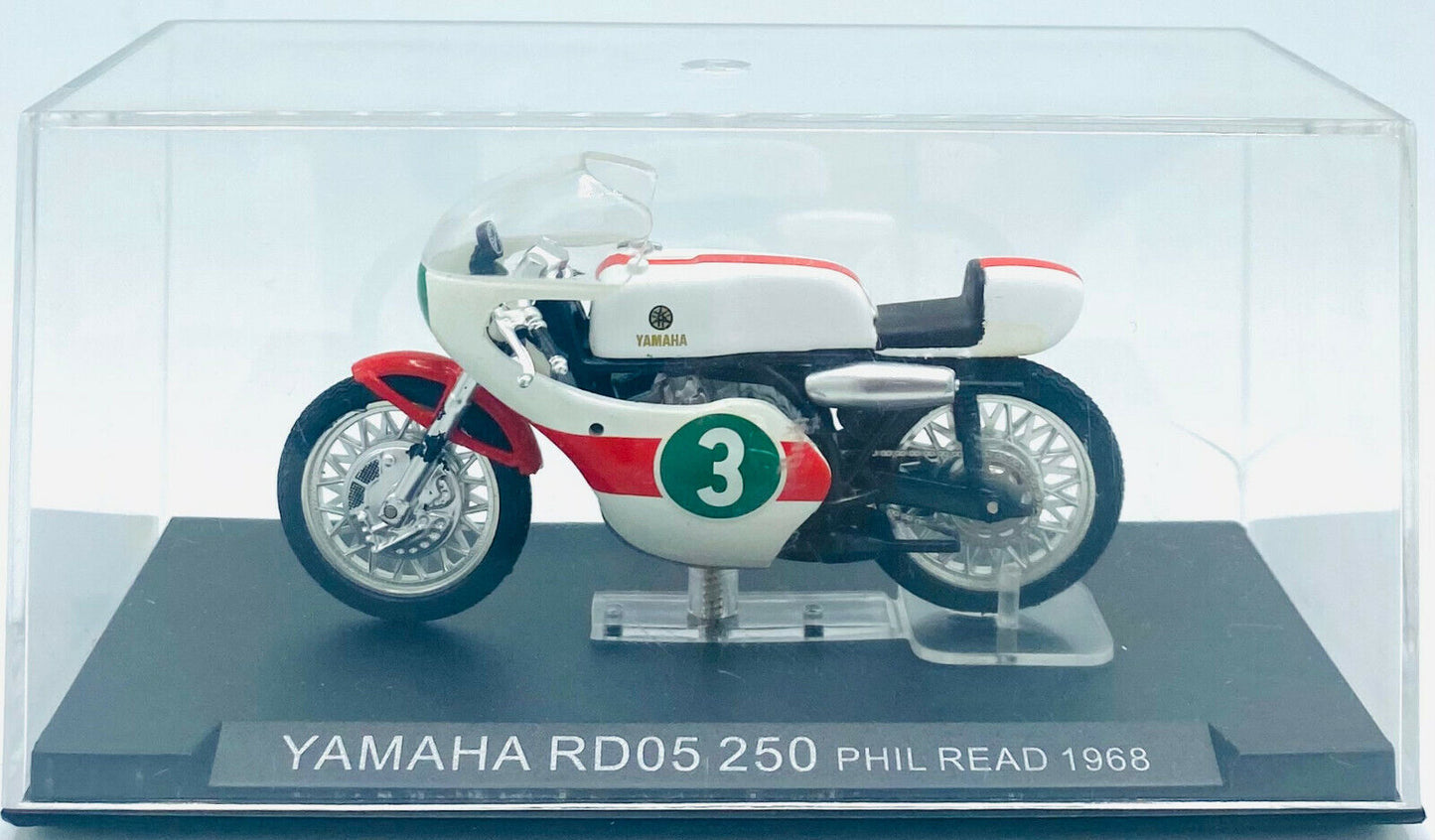 EBOND Modellino Yamaha RD05 250 - Phil Read 1968 - Die Cast - 1:24 - 0219