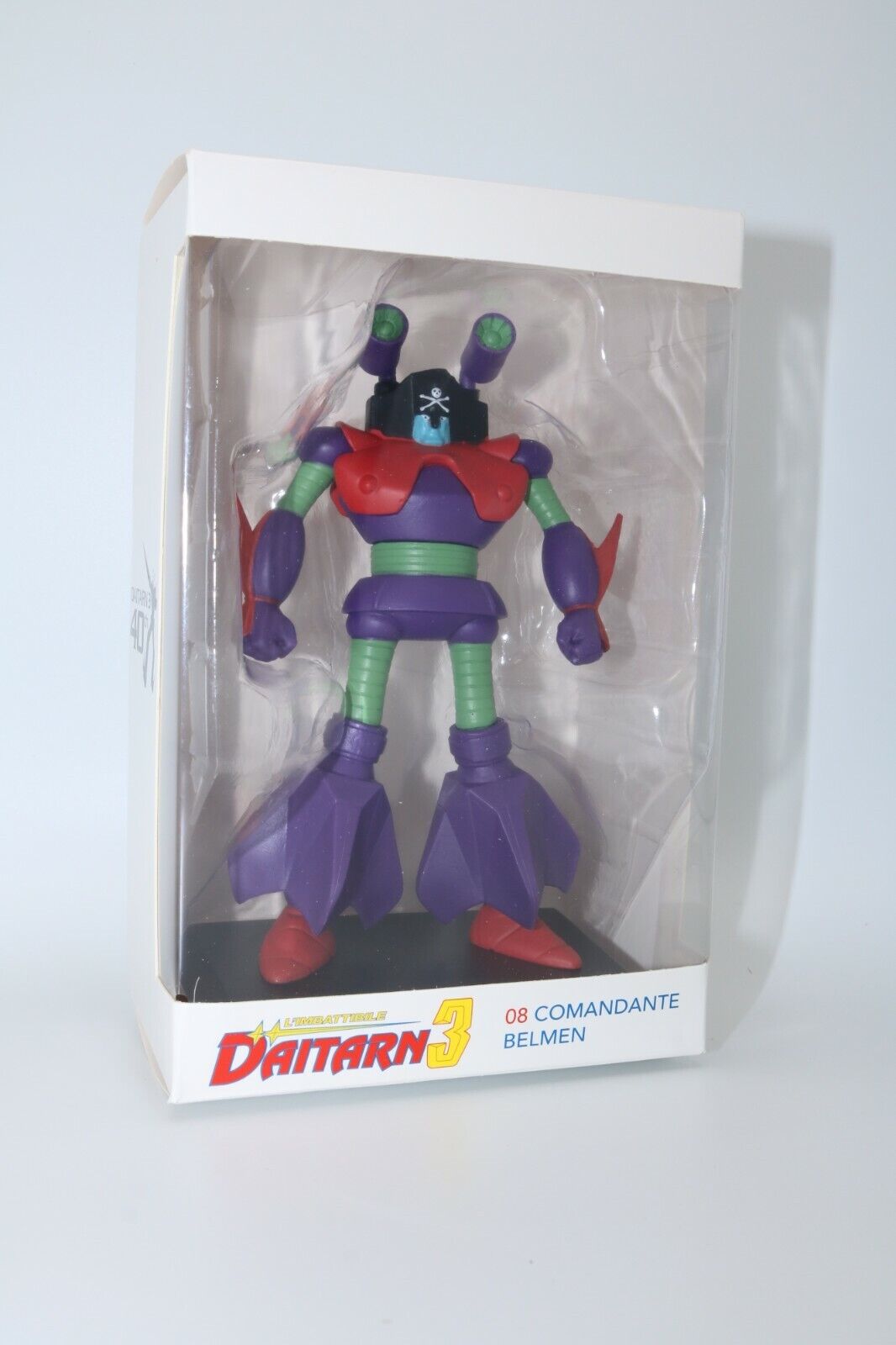 EBOND L'Imbattibile Daitarn 3 3D Collection 08 COMANDANTE BELMEN Figure
